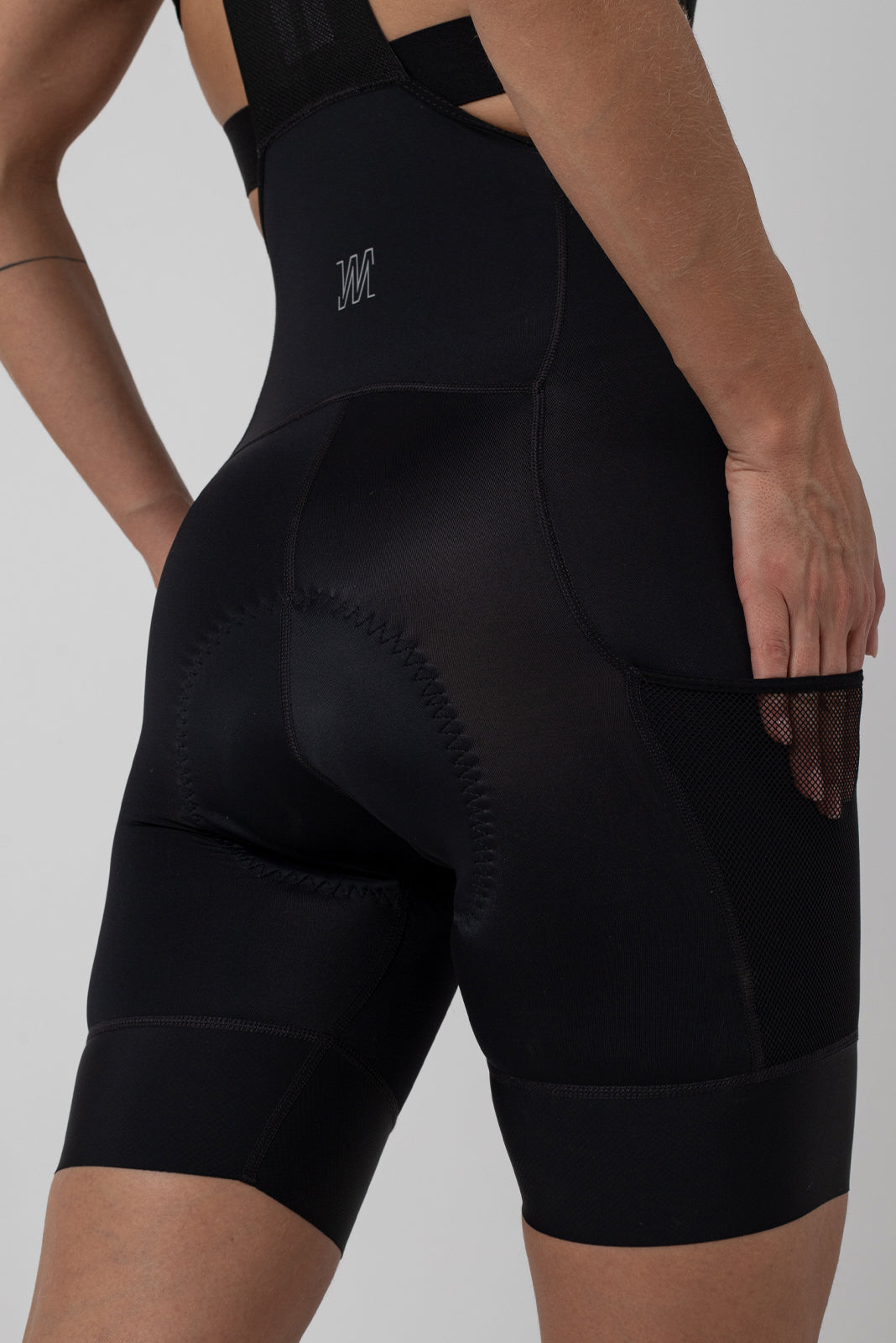 Pantaloneta De Ciclismo Crossbag Negra