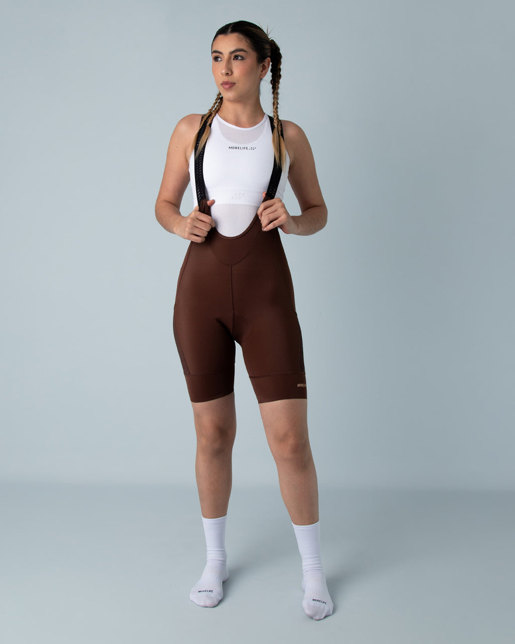 Pantaloneta De Ciclismo Crossbag Café