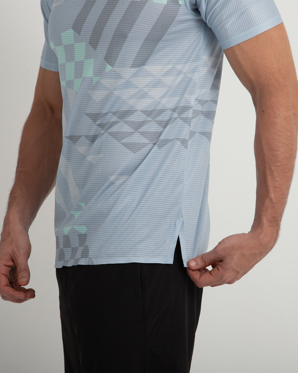 Camiseta MC Ultralight Gris Menta