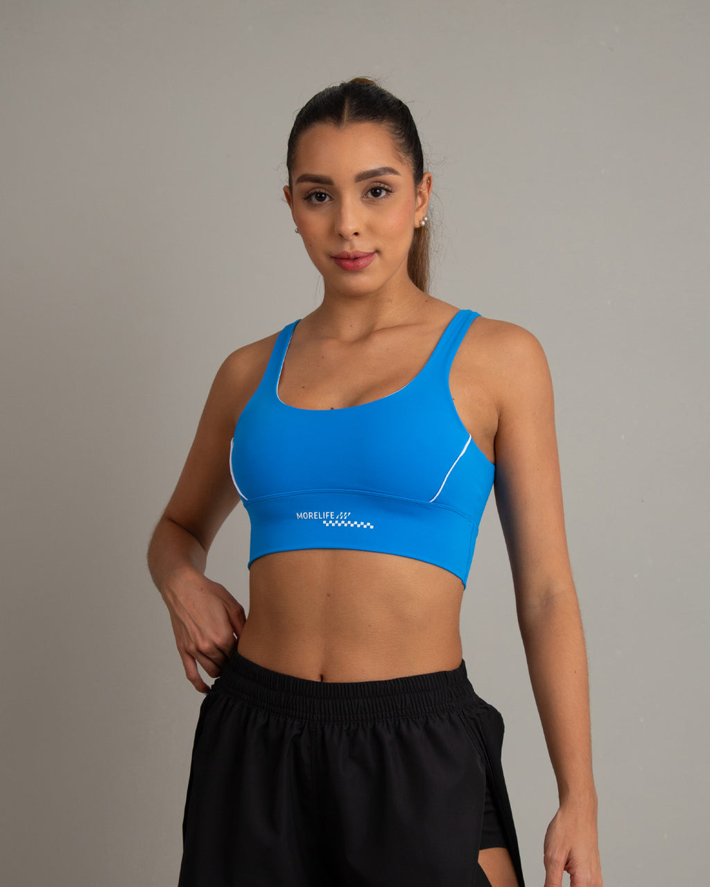 Top con Sesgos Azul