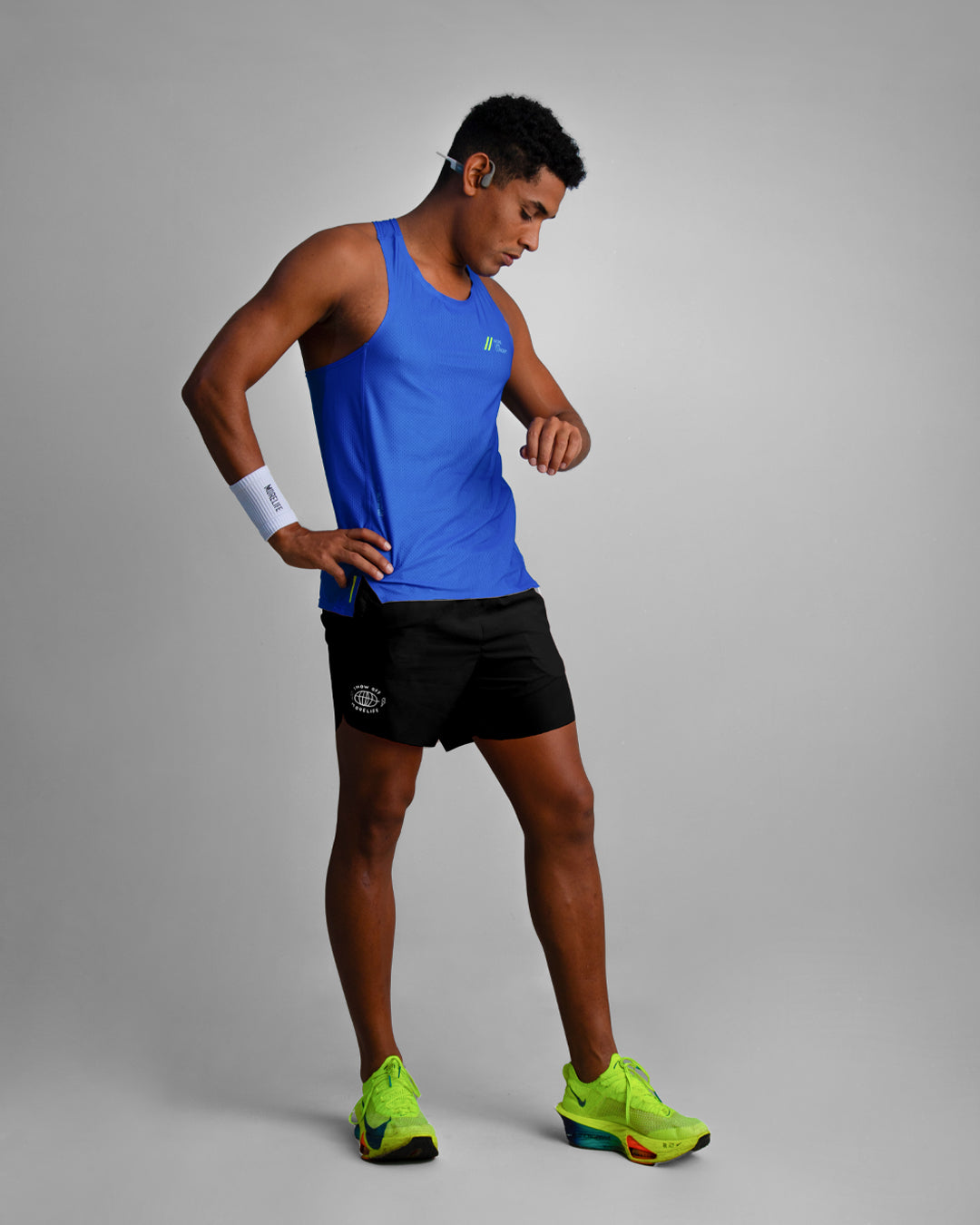 Camiseta MS Pro Race Azul Rey