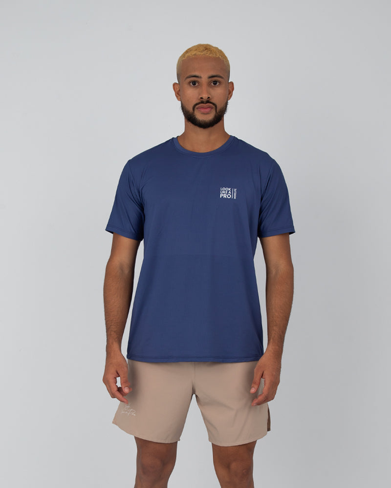 Camiseta MC Essentials Azul