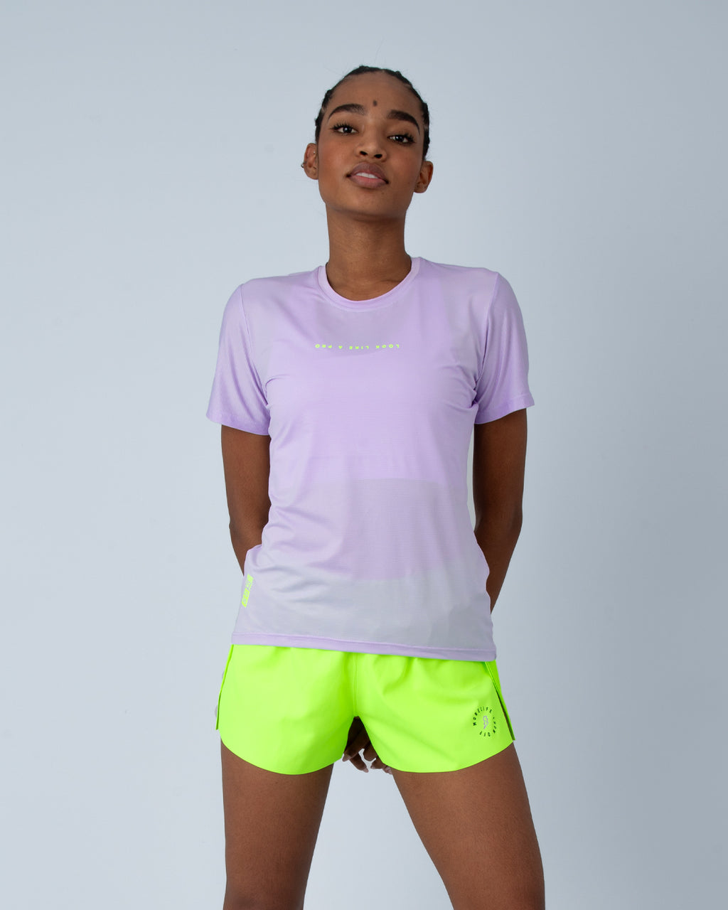 Camiseta MC Essentials Lila
