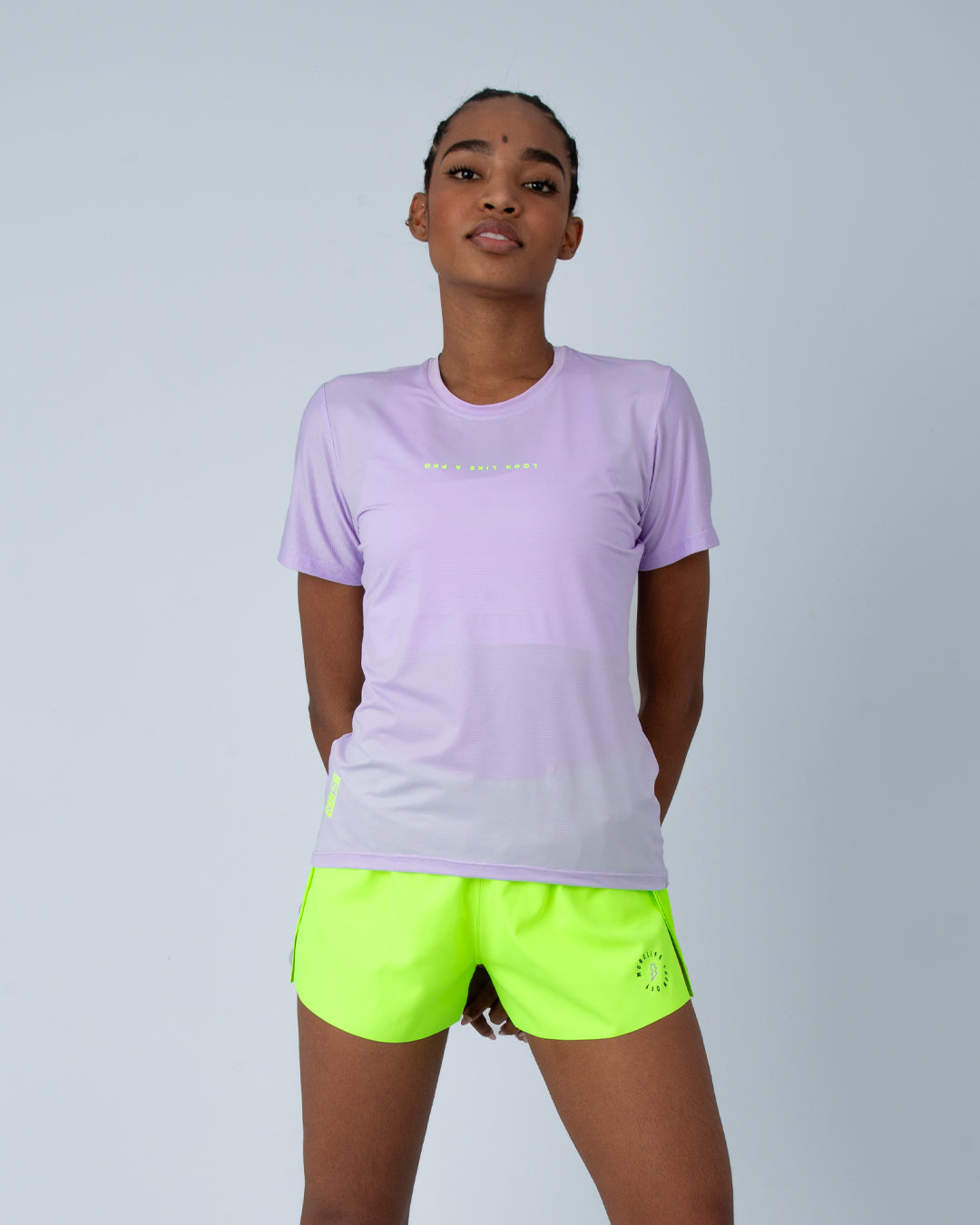 Camiseta MC Essentials Lila