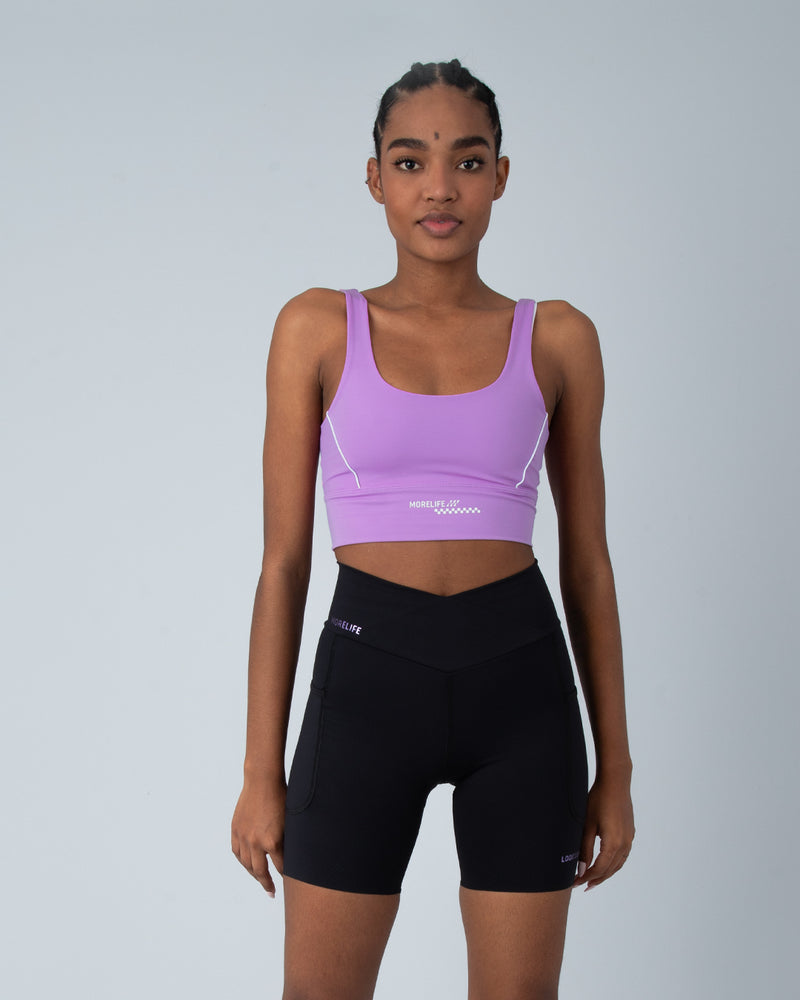 Top con Sesgos - Lila