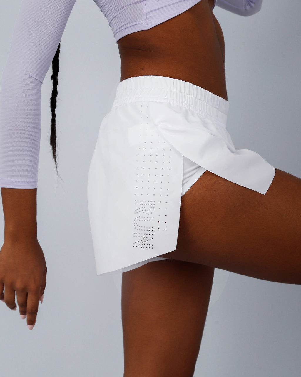 Pantaloneta Corta Pro Race Blanca