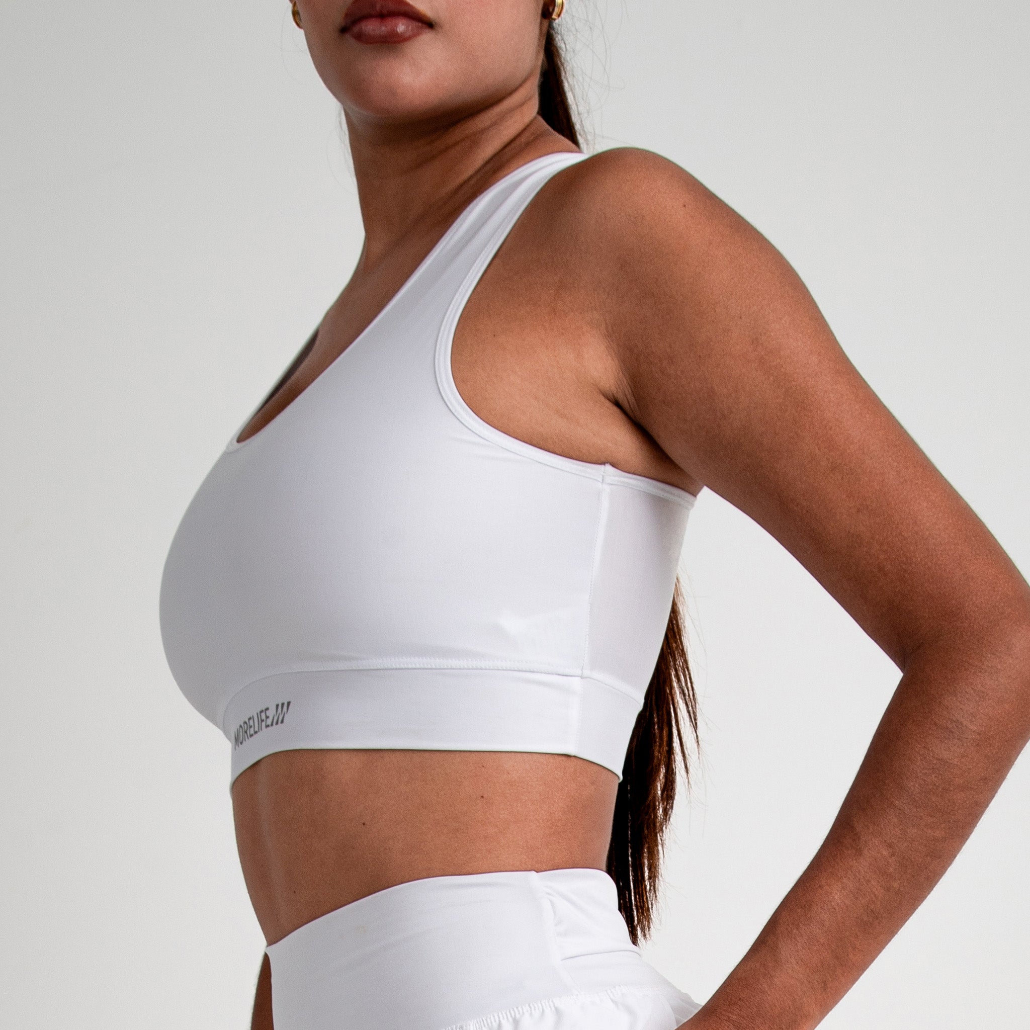 Top Deportivo Color Blanco
