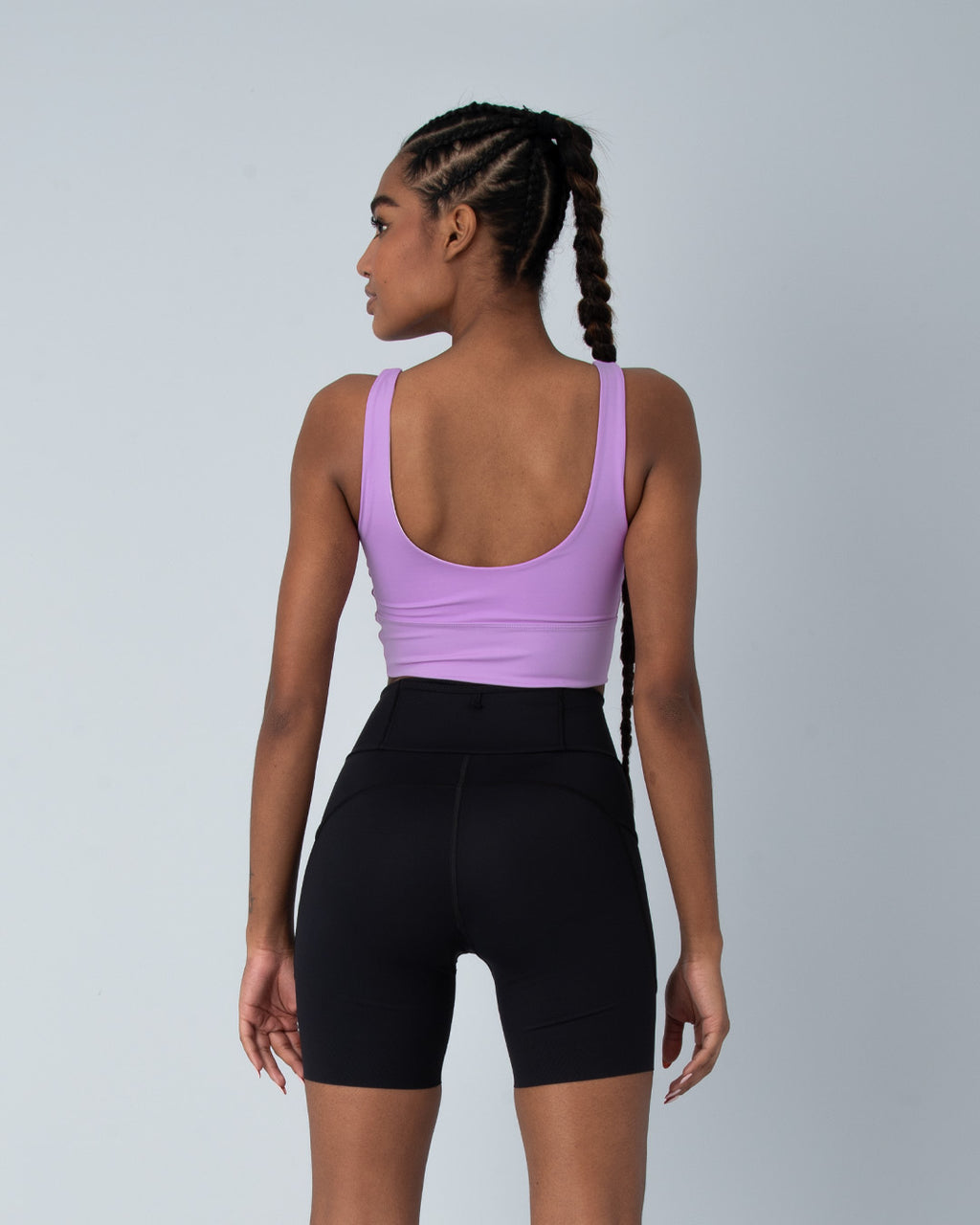 Top con Sesgos - Lila
