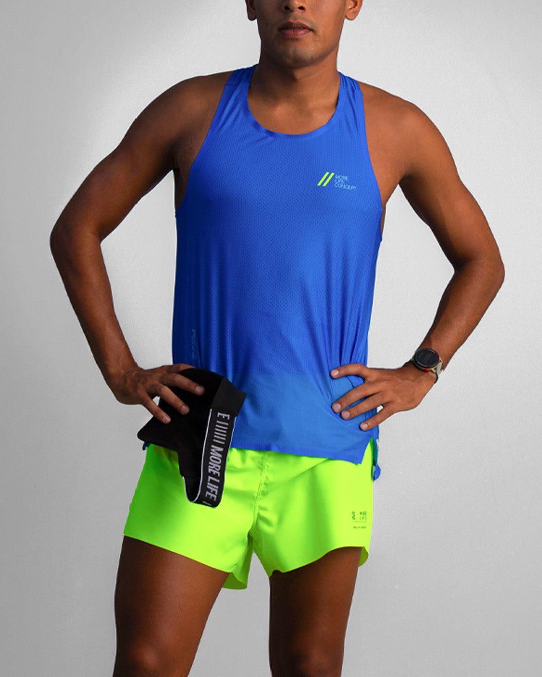 Camiseta MS Pro Race Azul Rey
