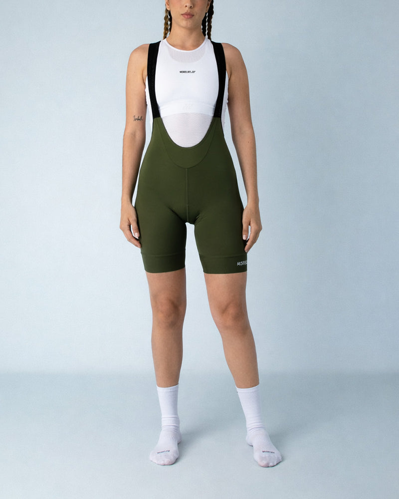 Licra Ciclismo Active Verde Militar