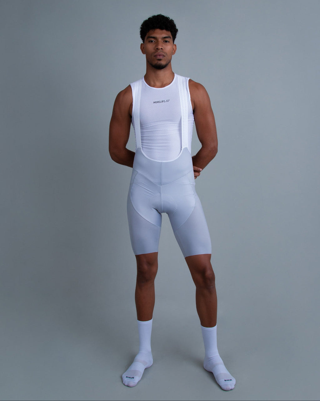 Pantaloneta de Ciclismo Racing Plata