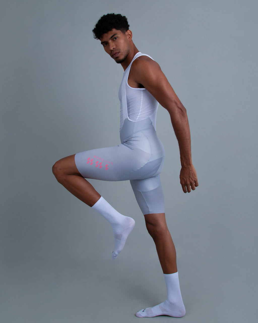 Pantaloneta de Ciclismo Racing Plata