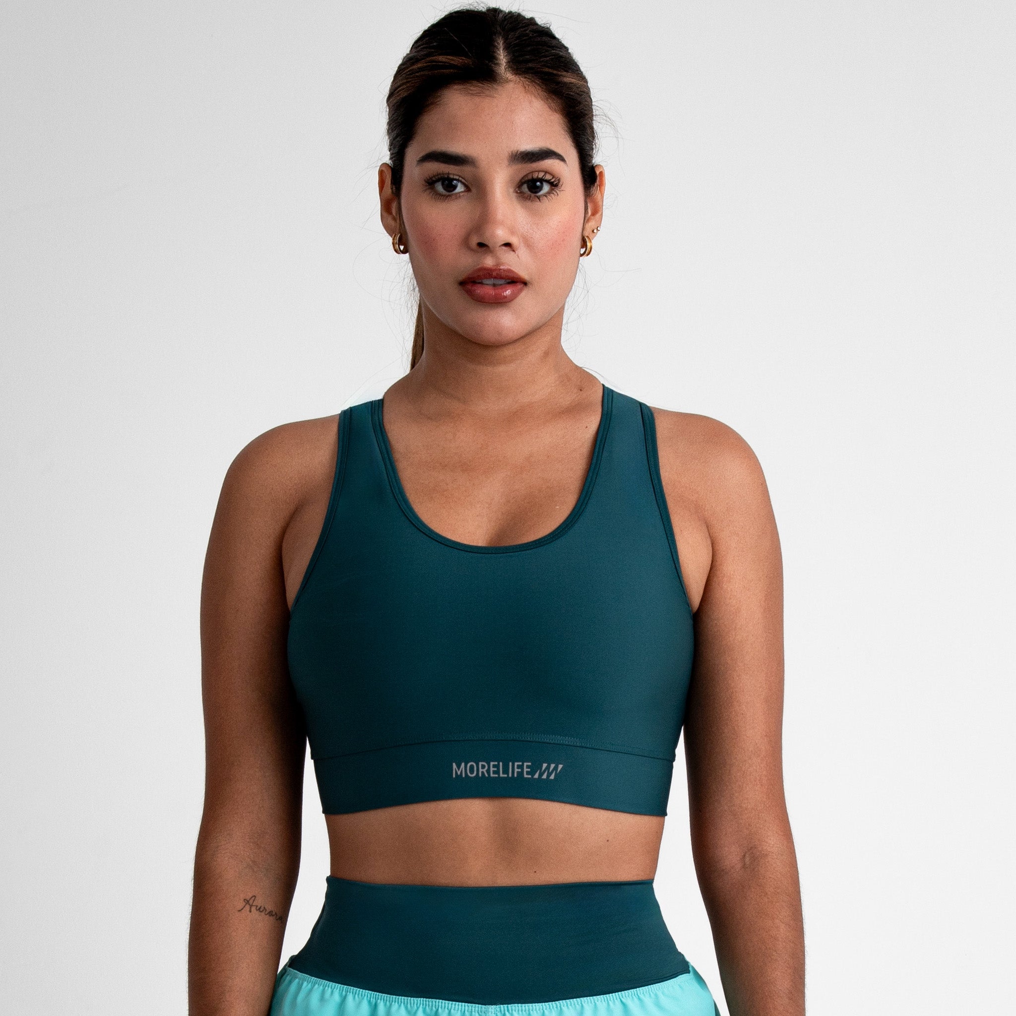 Top Deportivo Color Petróleo