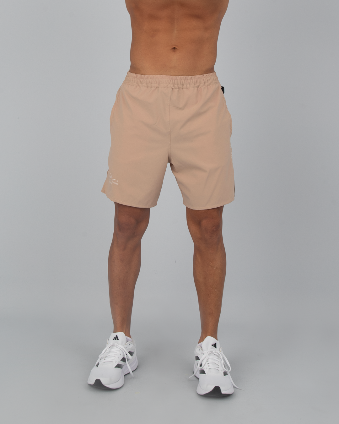 Pantaloneta con Licra Beige