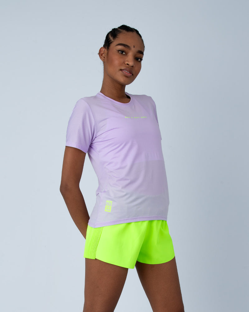 Camiseta MC Essentials Lila