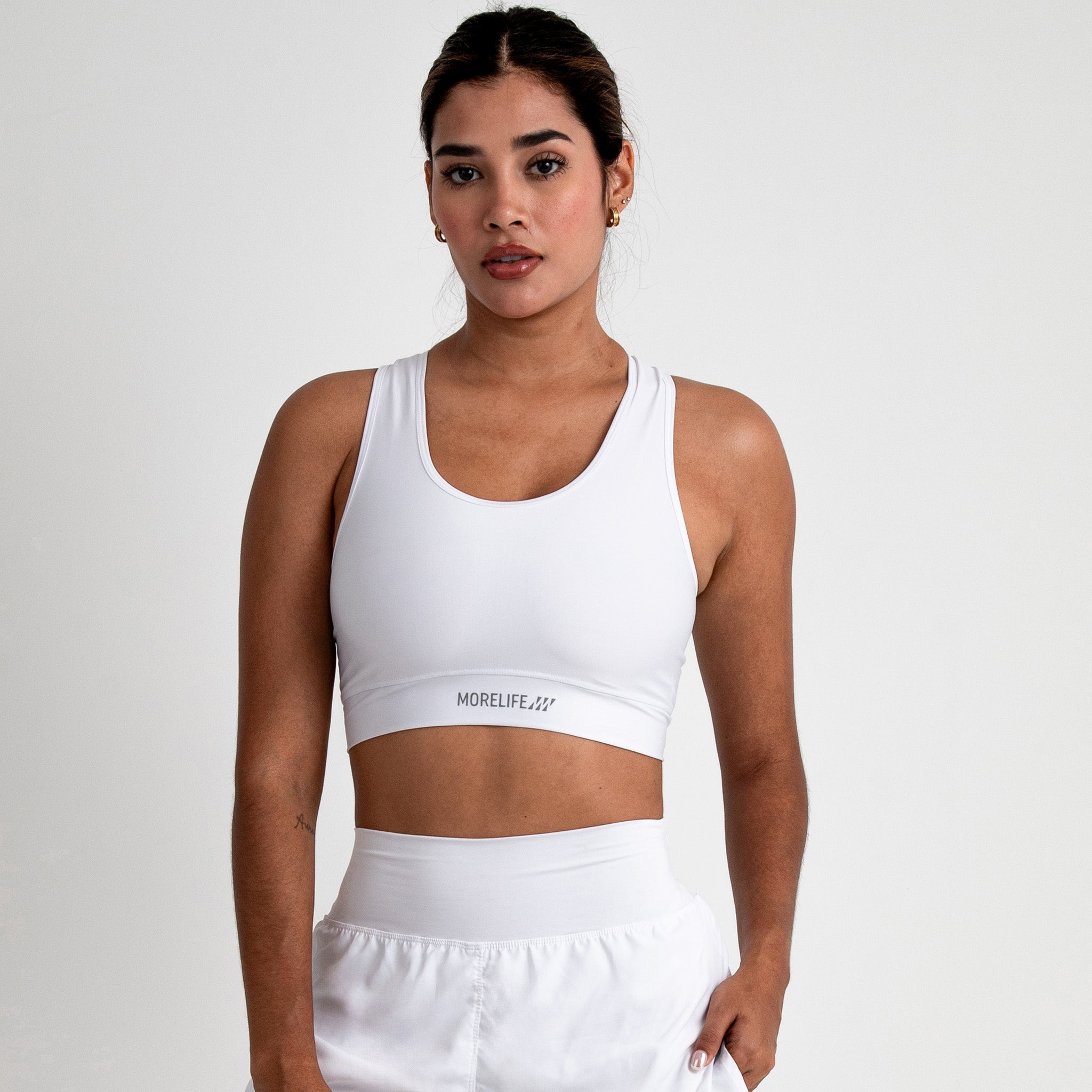 Top Deportivo Color Blanco