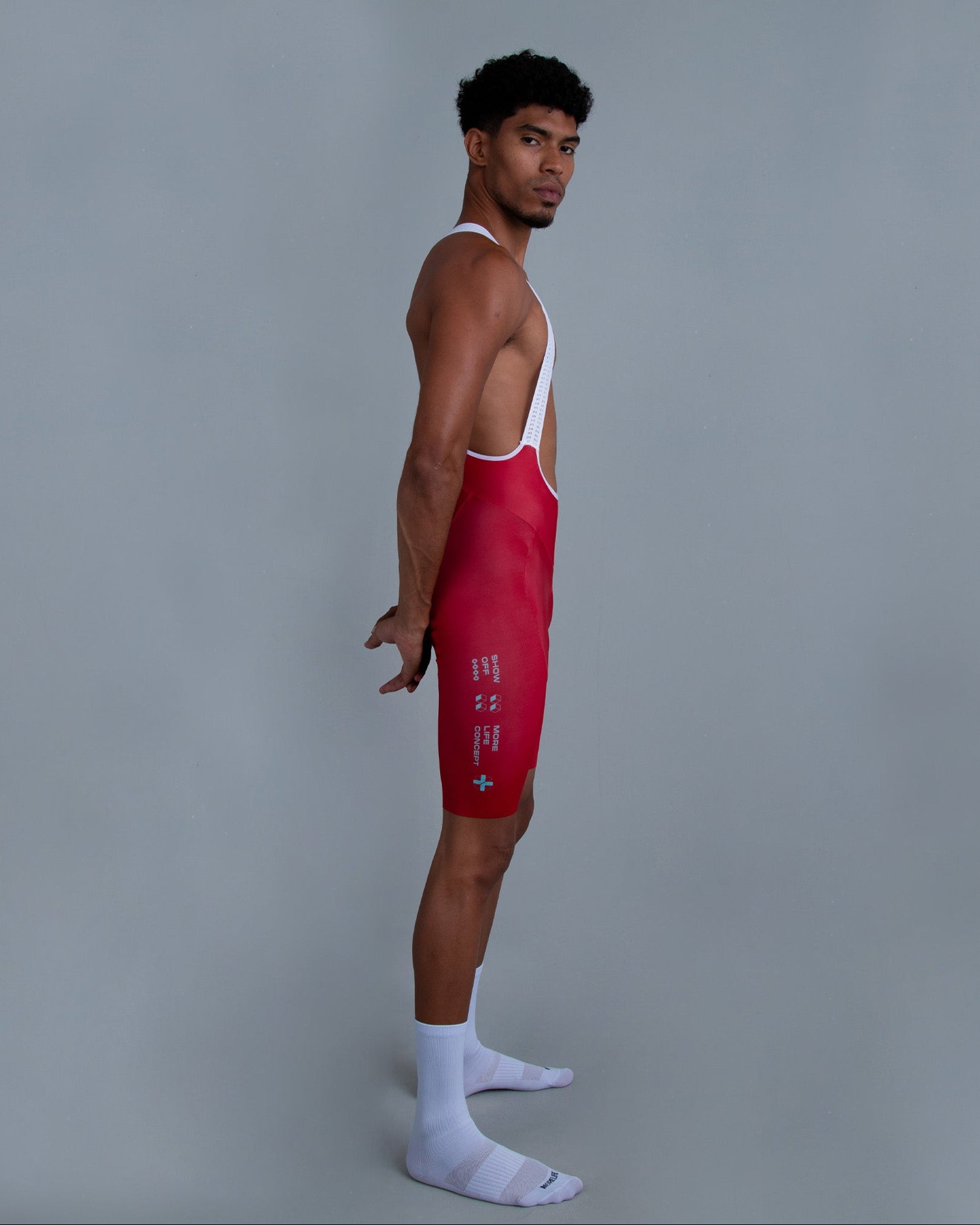 Pantaloneta de Ciclismo Racing Roja