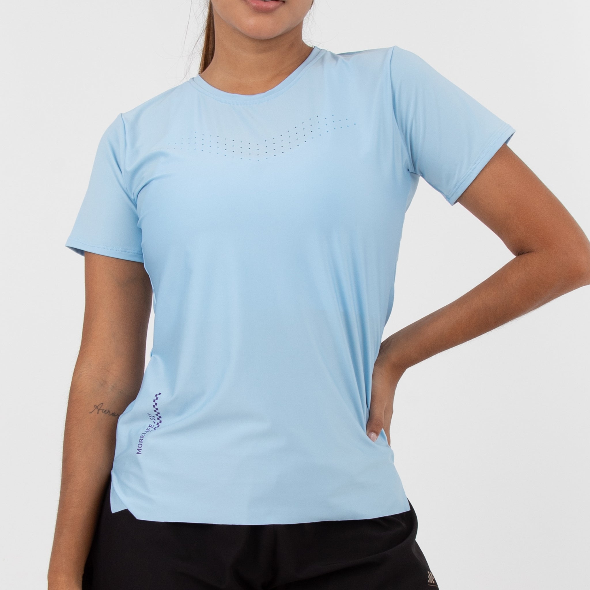 Camiseta MC AERO Celeste