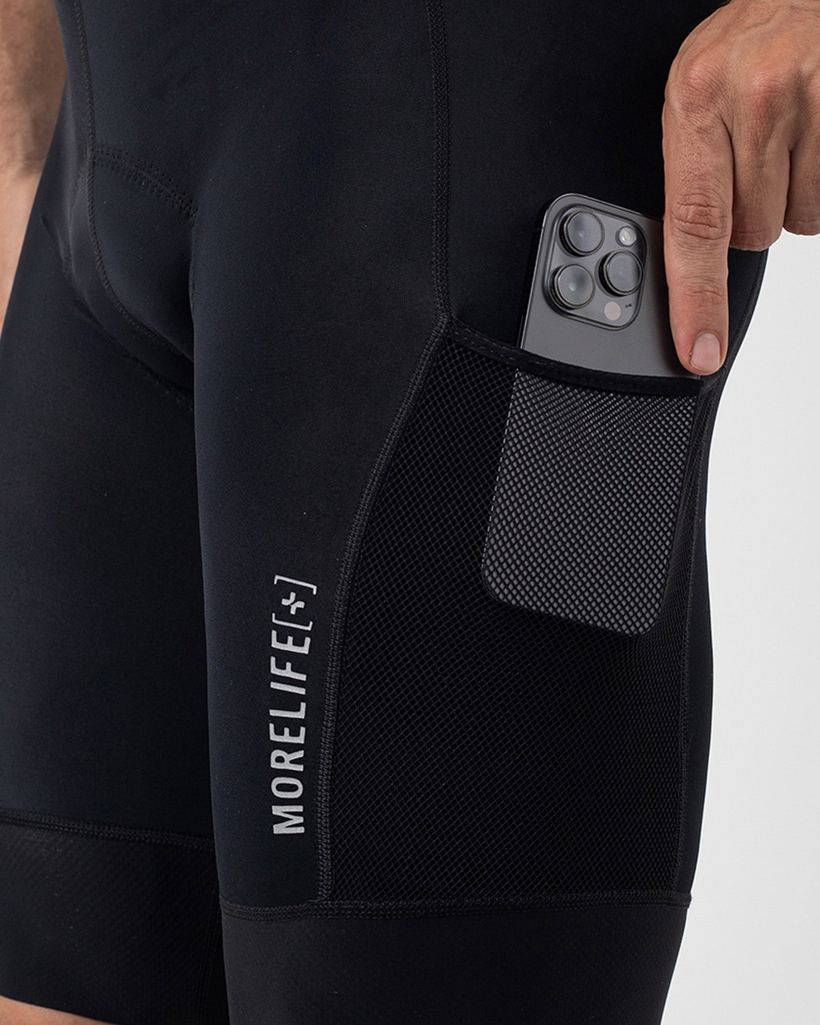 Pantaloneta De Ciclismo Crossbag Negra