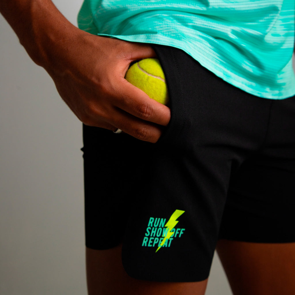 Pantaloneta Híbrida Show Off Negra