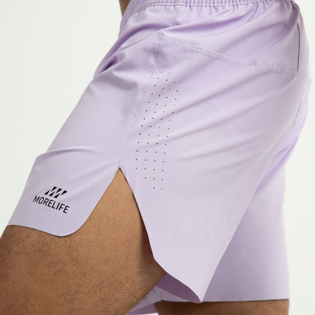Pantaloneta Híbrida 5" Lila