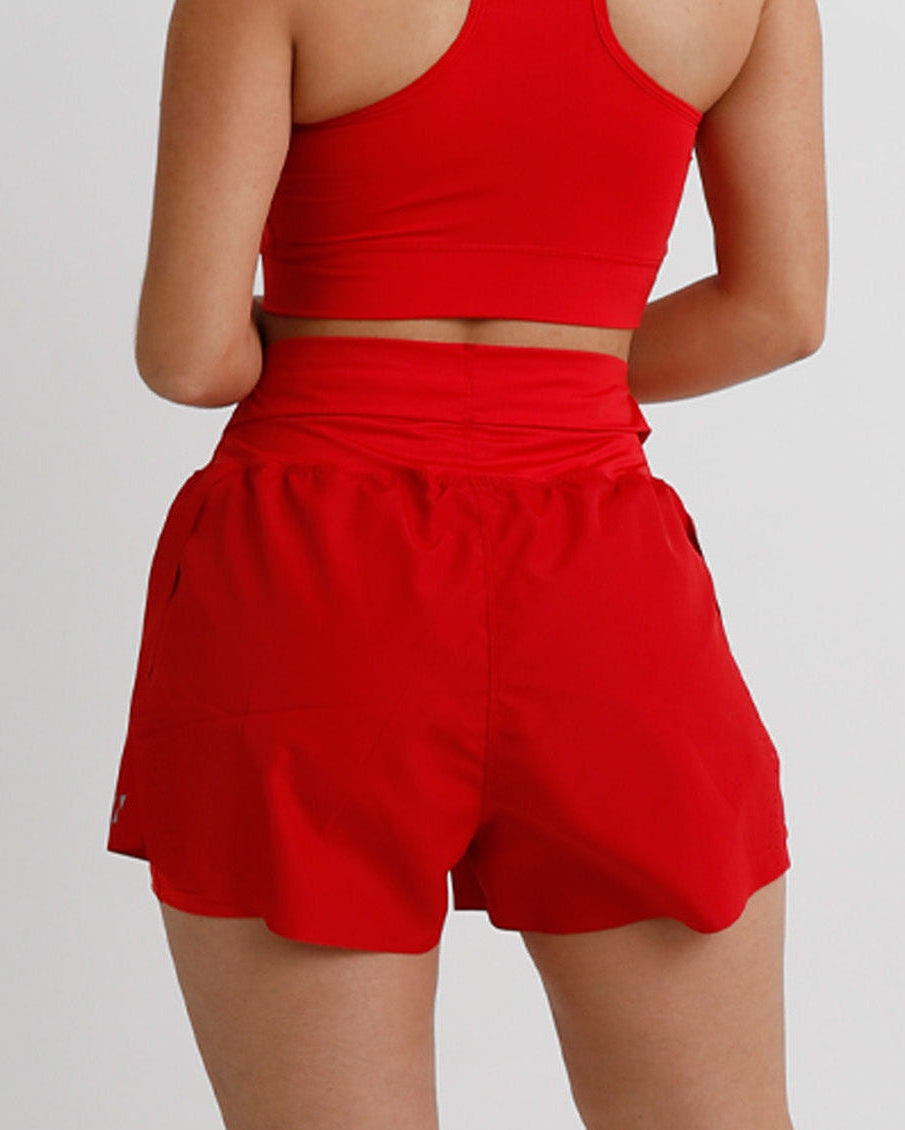 Short Fajón Active Rojo