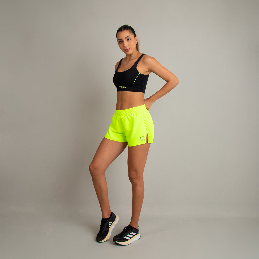 Short FlexRun Neón
