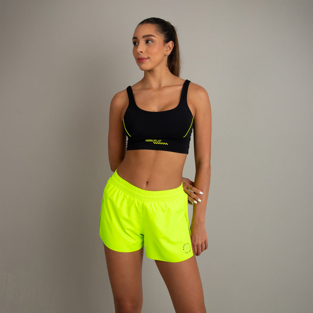 Short FlexRun Neón