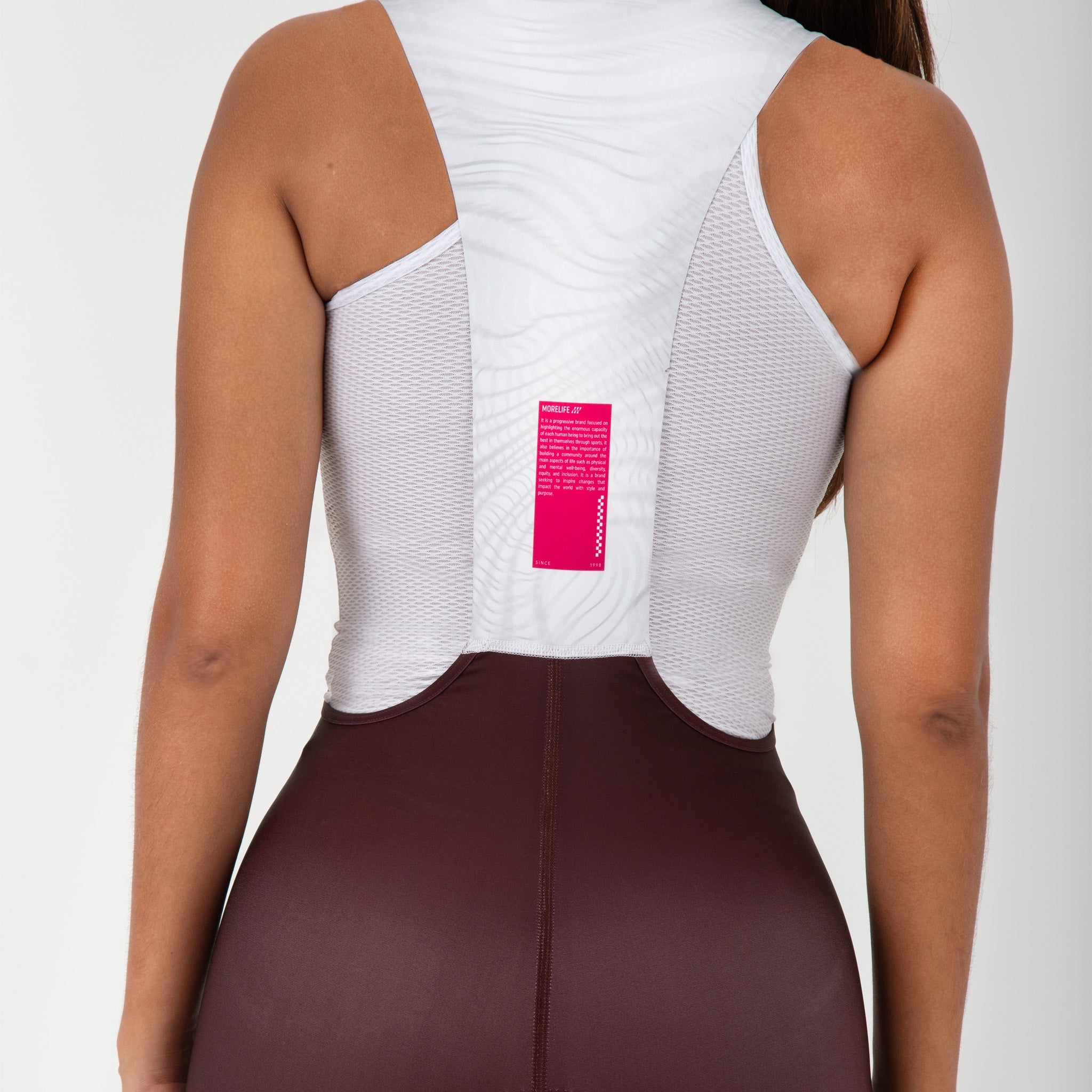 Pantaloneta De Ciclismo Velocity Pro Vinotinto