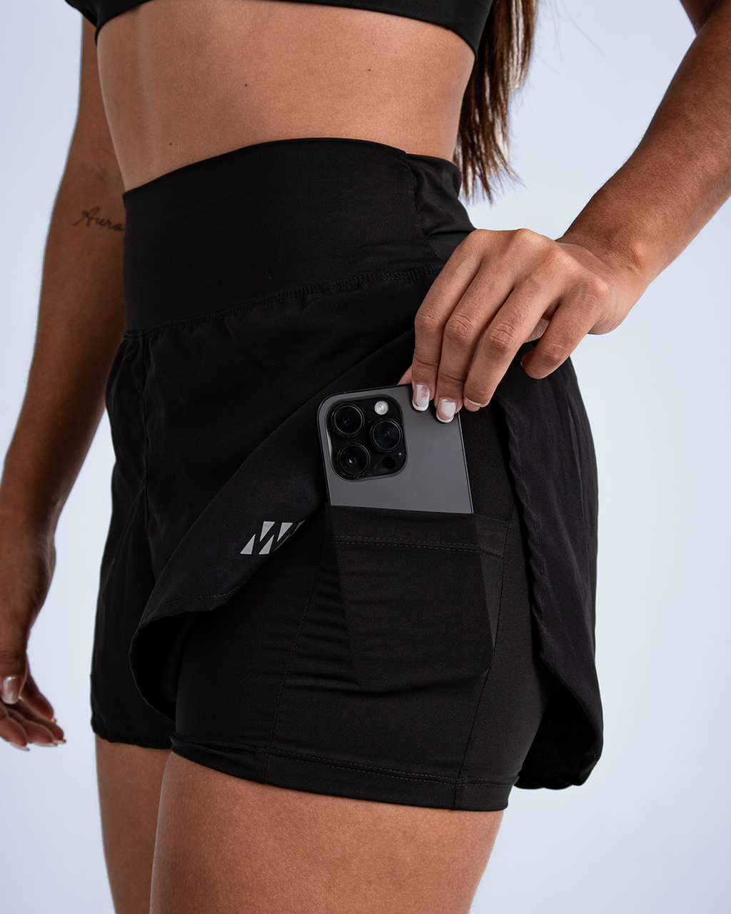 Short Fajón Active Negro