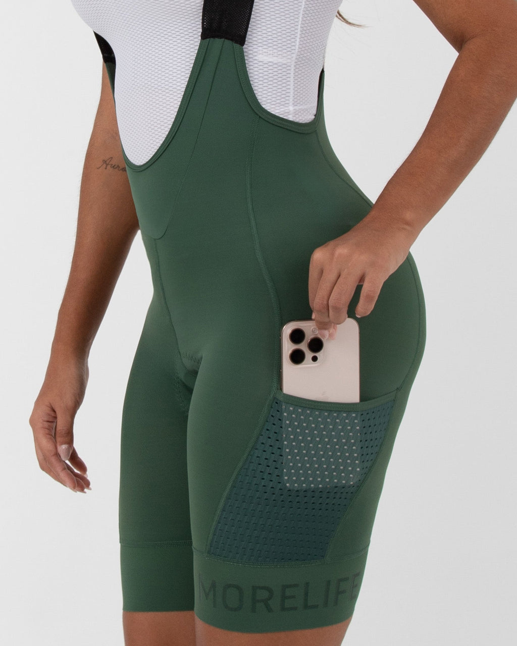 Pantaloneta De Ciclismo Crossbag Verde