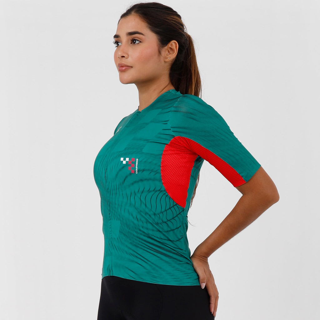 Jersey Compress - Emerald Sprint